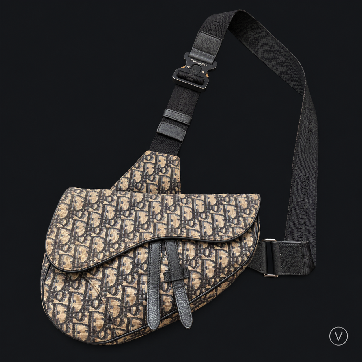 Dior Saddle Bag · Beige Oblique