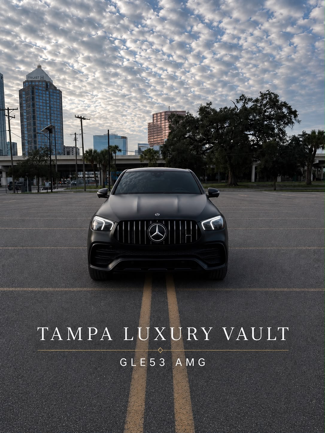 Mercedes-AMG GLE 53 Coupe exotic car rental in Tampa, Florida
